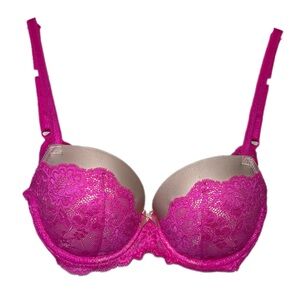 Victoria’s Secret Women’s Bra Dream Angels Lined Demi / Demi-buste Double 32D